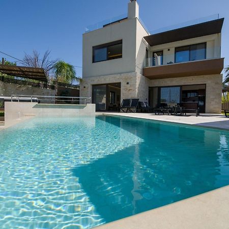 Almi-Cove Hilltop Villas Almirída Kültér fotó
