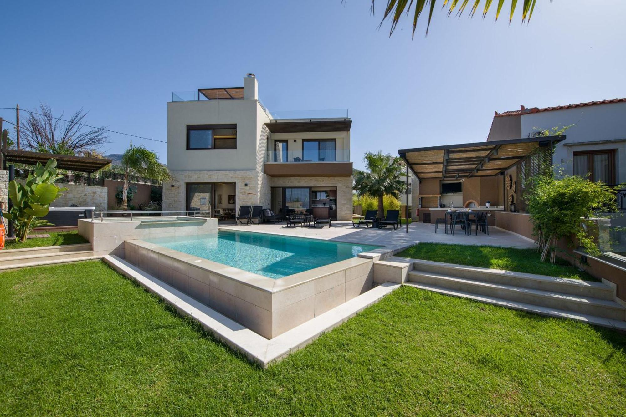 Almi-Cove Hilltop Villas Almirída Kültér fotó