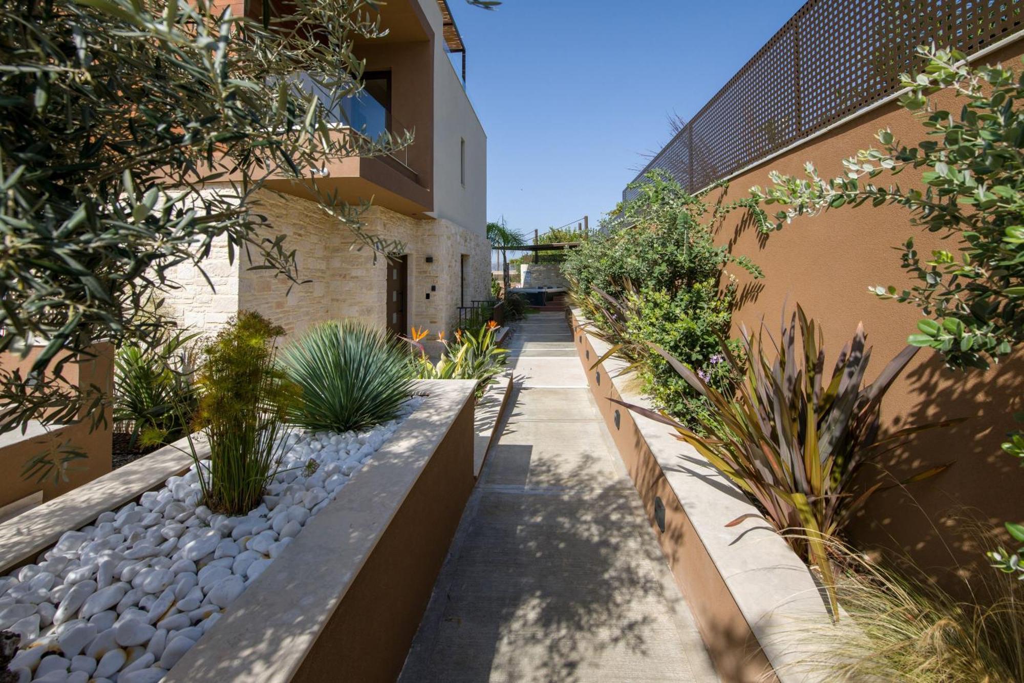 Almi-Cove Hilltop Villas Almirída Kültér fotó