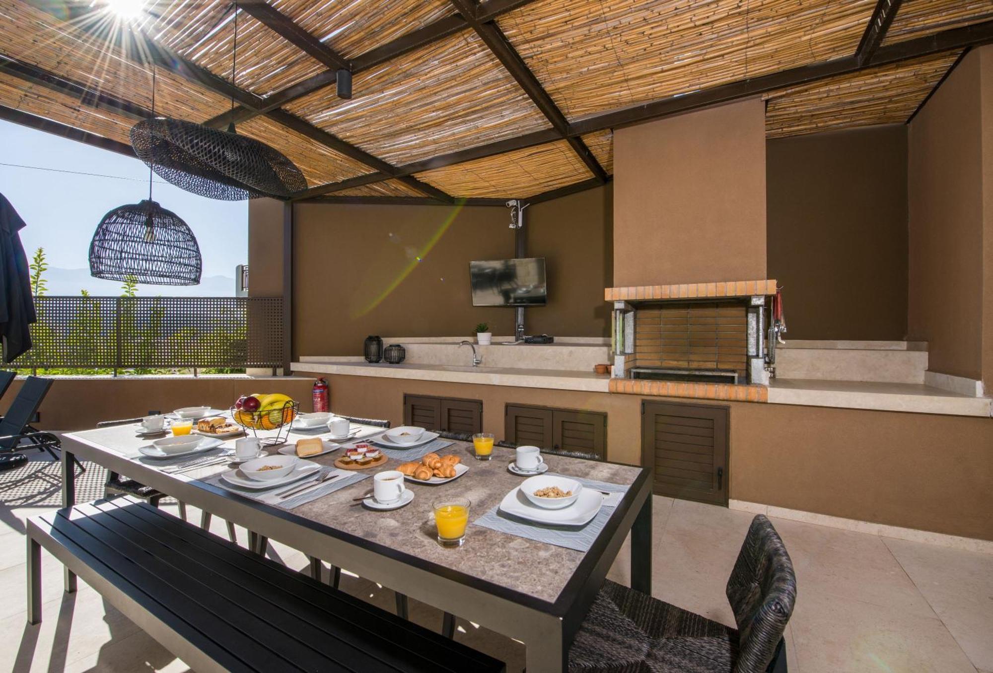 Almi-Cove Hilltop Villas Almirída Kültér fotó